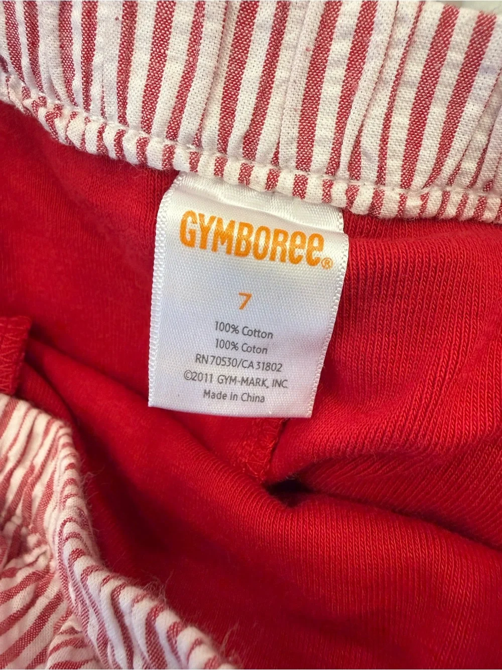 NWOT Gymboree ruffle patriotic skirt (built-in under shorts) Fourth of July